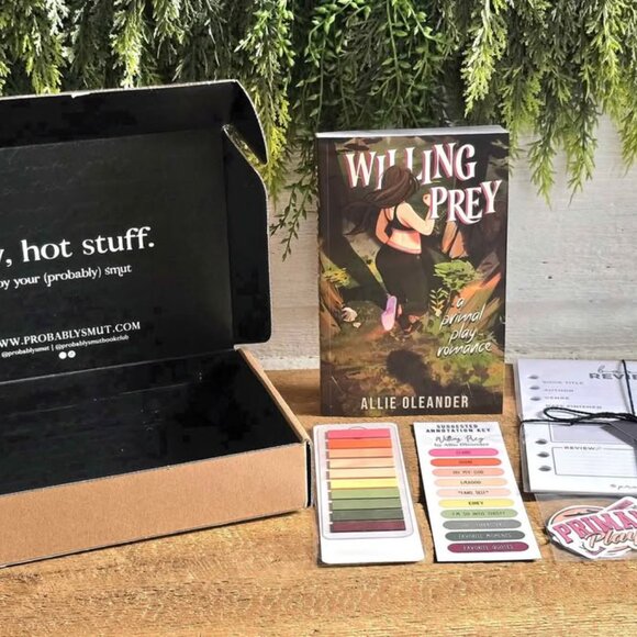 Willing Prey by Allie Oleander Probably Smut Book Box October Subscription - Picture 9 of 9
